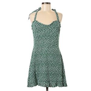 Dress Forum Tiny Floral Green Dress